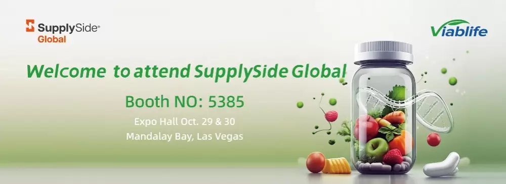 Viablife、SupplySide Global 2025で革新的な天然成分を展示
