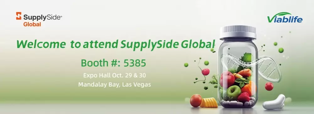 Viablife、SupplySide Global 2025で革新的な天然成分を展示